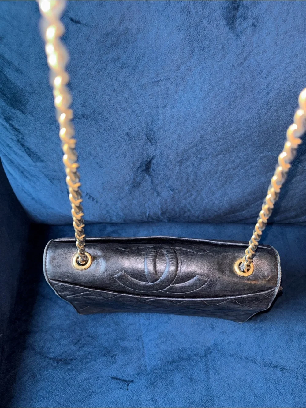 Vintage Chanel Classic Flap Shoulder Bag 1st Series